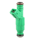 Green Fuel Injectors for GM Ford TBI LT1 LS1 LS6 V8 440cc EV1 (Set (8) 42lb)